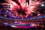 Fireworks at the London 2012 Paralympics Opening Ceremony