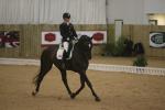 Sophie Wells in a dressage competition