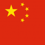 'China flag square' logo