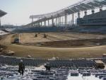 Incheon Main Asian Stadium construction
