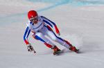  Marie Bochet of France competes in theWomen's Downhill Standing during day one of Sochi 2014 Paralympic Winter Games 