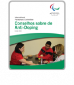 Anti-doping leaflet Brazilian