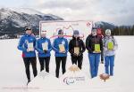 The podium for the women's 10km for visually impaired athletes was an all Russian affair at the IPC Nordic Skiing World Cup in Canmore.