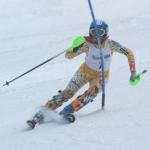 Alexandra Starker in an Alpine Skiing race