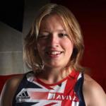 British sprinter Katrina Hart
