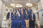 Liberty Seguros team of Para-Athletics Promises during a reception held at the company’s headquarters in Madrid, Spain.