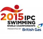 '2015 IPC Swimming World Championships Glasgow' logo