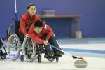 China won bronze by defeating Slovakia at the 2012 Wheelchair Curling World Championships in Chuncheon, Korea