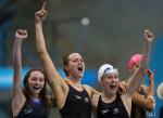 Australia’s women’s 4x100m medley relay 34 points