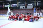 Russia become the European champion in ice sledge hockey.