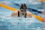 Mary Fisher of New Zealand competes at the 2015 IPC Swimming World Championships in Glasgow, Great Britain.