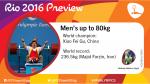 Rio 2016 preview: Men’s up to 80kg