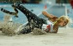 Vanessa Low GER competes in the Women's Long Jump - T42 Final at the Olympic Stadium.