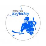 The official logo of World Para ice hockey