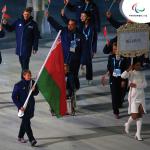 a team of winter Para athletes