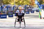 Photo of a female wheelchair racer 