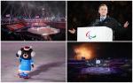 the opening ceremony of PyeongChang 2018