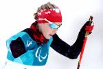 Canada's Emily Young in cross-country skiing at the PyeongChang 2018 Paralympic Winter Games.