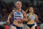 Georgina Hermitage of Great Britain competes at the London 2017 World Para Athletics Championships.