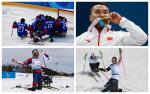 athletes celebrating victory