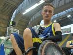 male wheelchair rugby player Carlos Neme