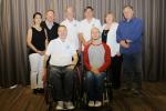 a group of people smiling including IWRF director Richard Allcroft