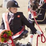 female Para equestrian rider Stinna Tange Kaastrup