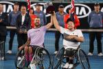Dylan Alcott and Heath Davidson successfuly defended the Australian Open