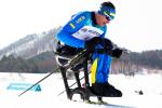 male Para Nordic skier Maksym Yarovyi