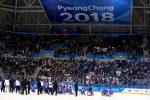 South Korean Para ice hockey team celebrates in front of massive crowd at PyeongChang 2018