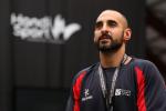 Ali Jawad looking ahead with the gold medal around his neck
