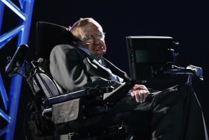 Professor Stephen Hawking at London 2012 Opening Ceremony