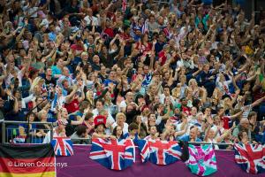 Fantastic atmosphere at the London 2012 Paralympic Games