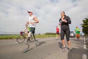 Richard Whitehead 40 marathons