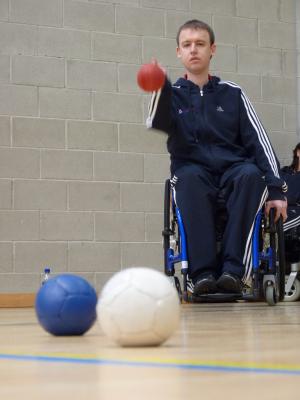 Great Britain's Boccia star Stephen McGuire