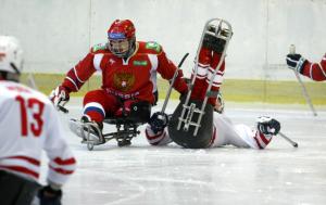 Russia ice sledge hockey