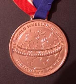 Medal Stoke Mandeville & New York 1984