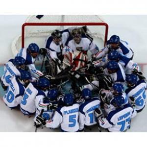 Ice Sledge Hockey Team Italy Italy Ice Sledge Hockey Team - Paralympic Athlete of the Month February 2011