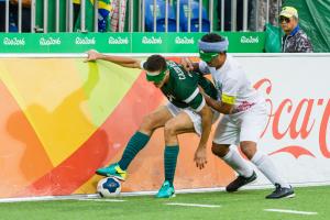 Football 5-a-side sports icon - Rio 2016