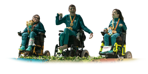 Brazil boccia BC3 team - cutout Evelyn de Oliveira - Paralympic Athlete of the Month September 2016