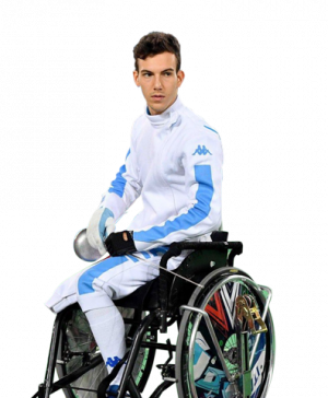Emanuele Lambertini - Italy - wheelchair fencing Emanuele Lambertini - Paralympic Athlete of the Month October 2016