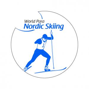 The official logo of World Para Nordic skiing