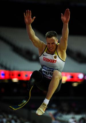 Markus Rehm of Germany Markus Rehm - Paralympic Athlete of the Month July 2014