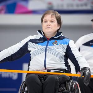 Aileen Neilson - wheelchair curling Aileen Neilson - Paralympic Athlete