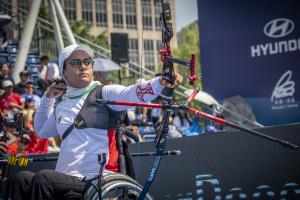 Zahra Nemati - archery - Iran Zahra Nemati - Paralympic Athlete of the Month September 2017