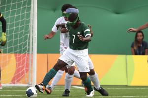 Jefinho - Brazil - blind football Jefinho- Paralympic Athlete