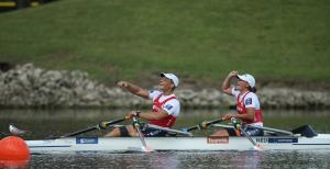 Annika van der Meer and Corne de Koning Netherlands mixed double sculls team - Paralympic Athlete of the Month September 2018