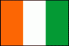 Republic of Côte d'Ivoire  flag