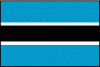 Republic of Botswana flag