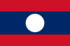 Lao People's Democratic Republic flag